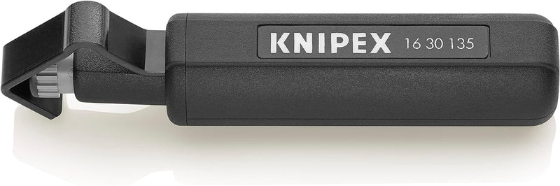 Knipex Abmantelungswerkzeug für Wendelschnitt schlagfestes Kunststoffgehäuse 135 mm 16 30 135 SB