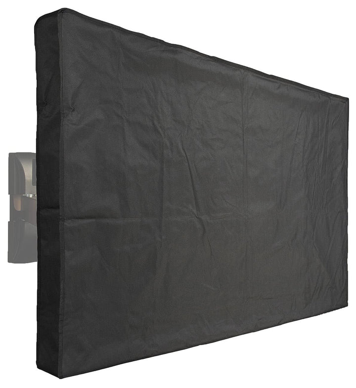 infactory Schutzhülle: Outdoor-TV-Abdeckung, für Geräte mit 55" - 58", wetterfest, schwarz (Fernsehe