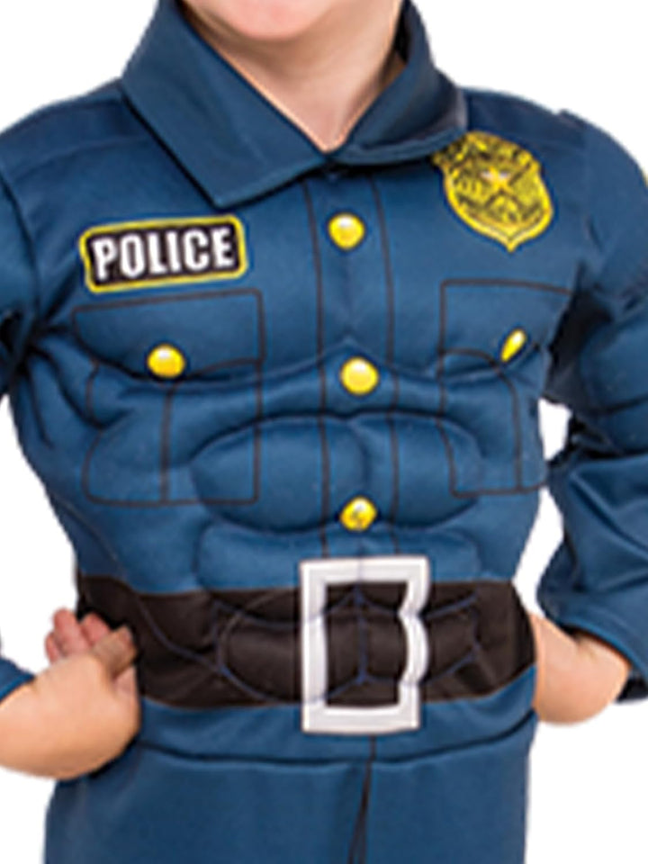 Rubie's 510332 Kinder Top Cop Kostüm, mehrfarbig, Grösse M M Mehrfarbig, M Mehrfarbig