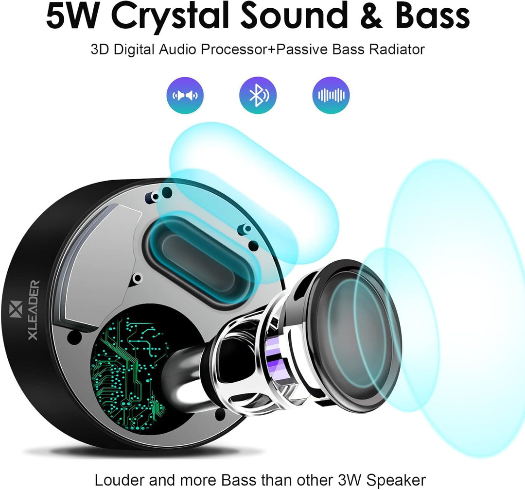Xleader [Smart Touch Bluetooth Lautsprecher SoundAngel A8 (3rd Gen) Wireless Mini Lautsprecher mit T
