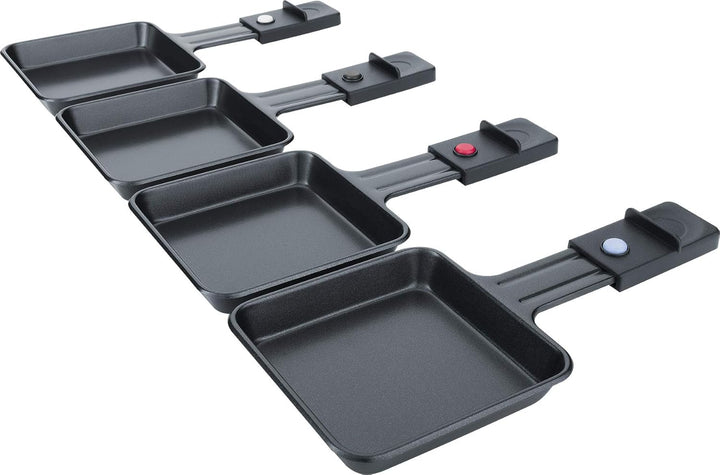Steba 63-18-00 Multi-Raclette RC 18 | Hochwertige Natursteingrillplatte | Wendbare Grillplatte | 8 a