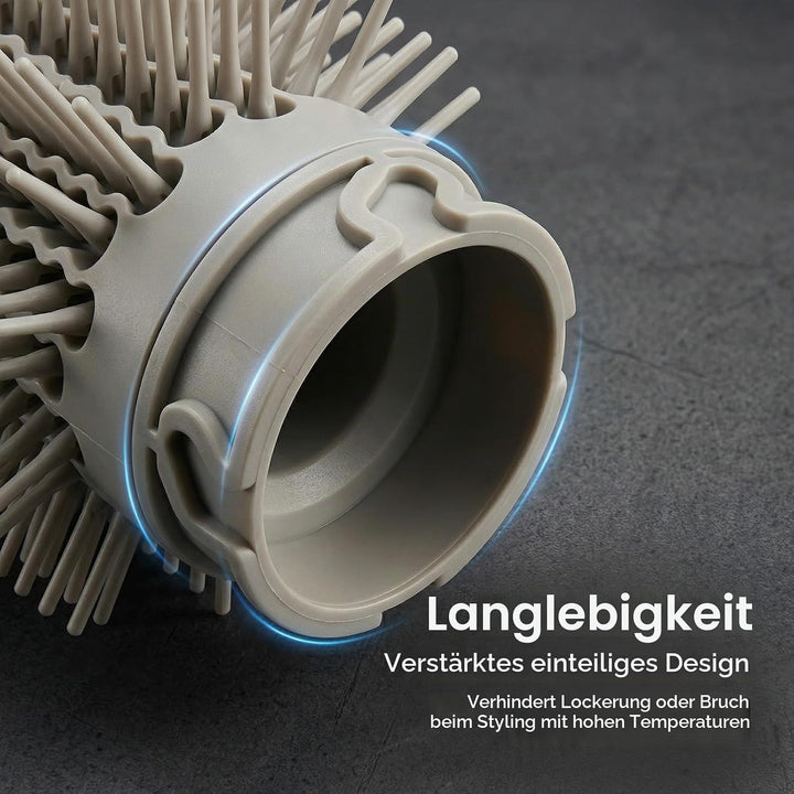Volumenbürste Aufsatz kompatibel mit Shark FlexStyle HD400 Serie, Verbesserte Rundbürste Stylingbürs