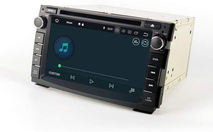 Kompatibel mit: Kia Cee'd Venga 7" Touch Android Autoradio DVD GPS Navi CarPlay AndroidAuto