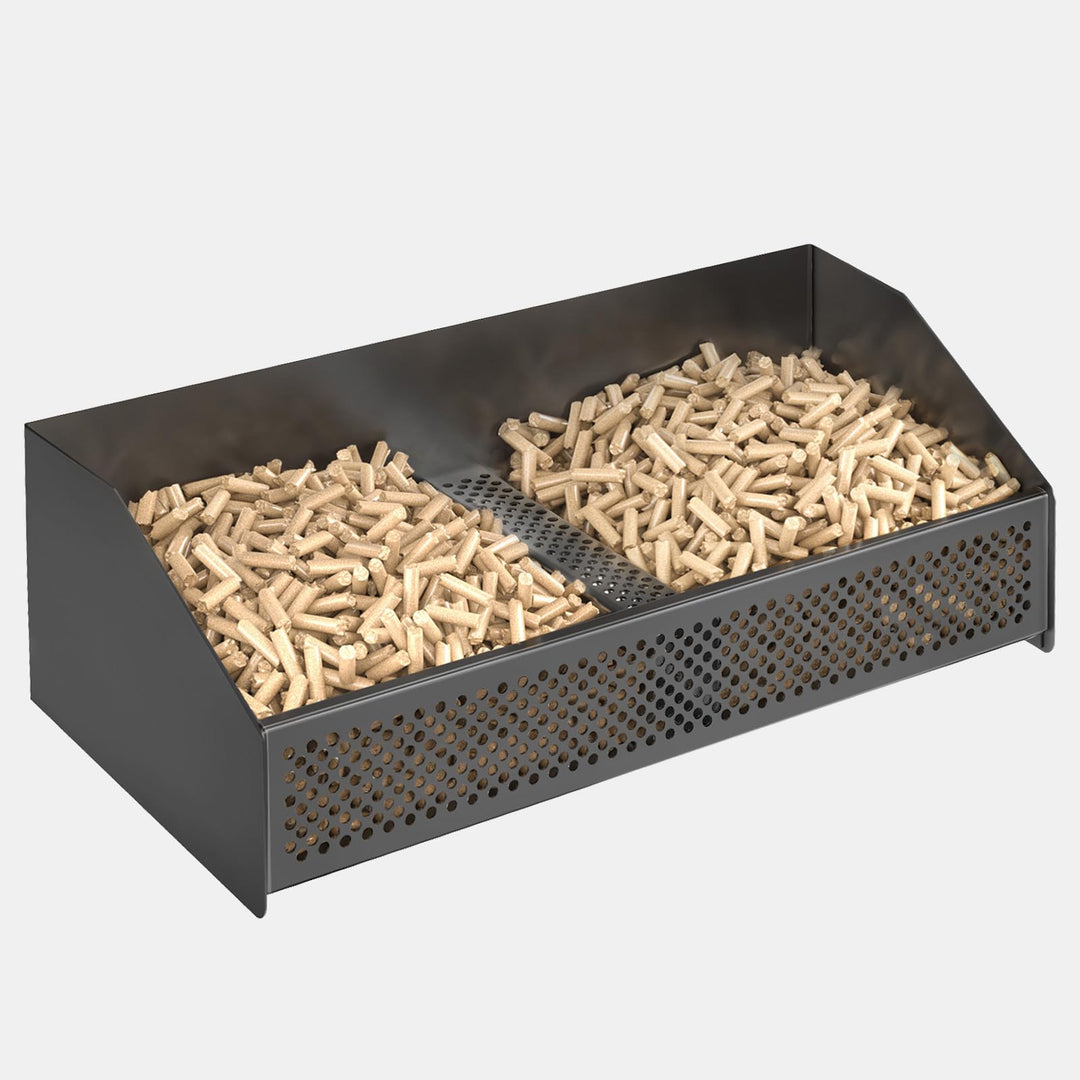 Pelletkorb für Kaminofen,Korb für Pelletbrenner,Pelletbrennkorb,50 x 25 x 17 cm,3.2kg, im Holzofen o