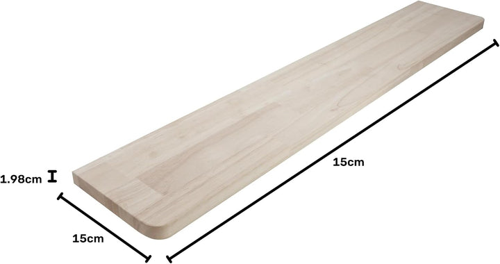 Merveille - Heizkörperregal ohne Bohren – Regal aus Massivholz, Hevea, formstabil – Dicke 18 mm – Be