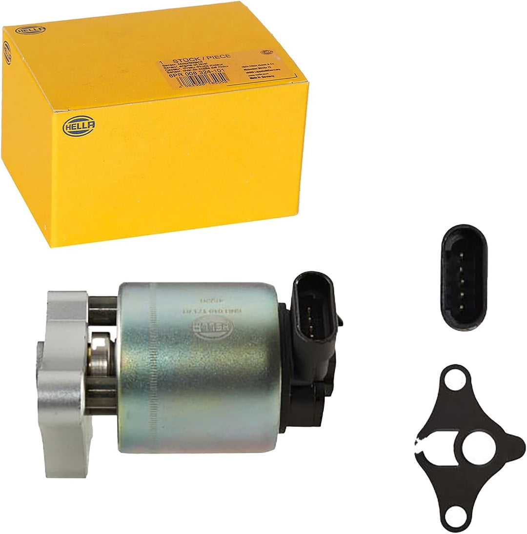 HELLA 6NU 010 171-611 AGR-Ventil - elektronisch - 5-polig - mit Dichtung