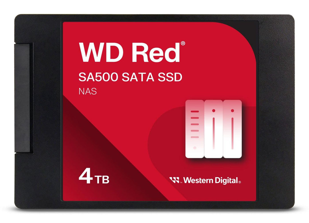 WD Red interne Festplatte 4 TB (3,5 Zoll, NAS Festplatte, 5.400U/min, SATA 6 Gbit/s, NASware-Technol