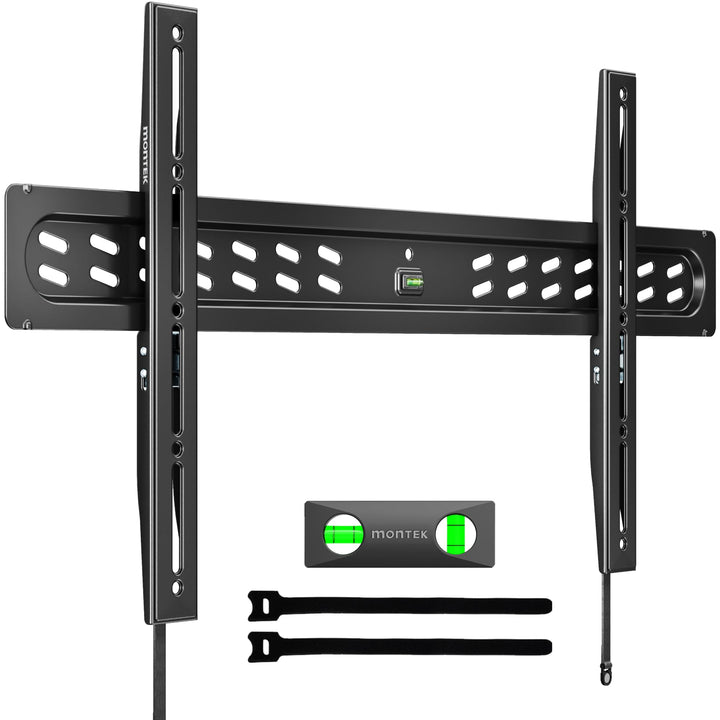 monTEK TV Wandhalterung Fernseher für 43-95 Zoll Flach &amp; Curved LCD LED Fernseheroder, Tv Halterung
