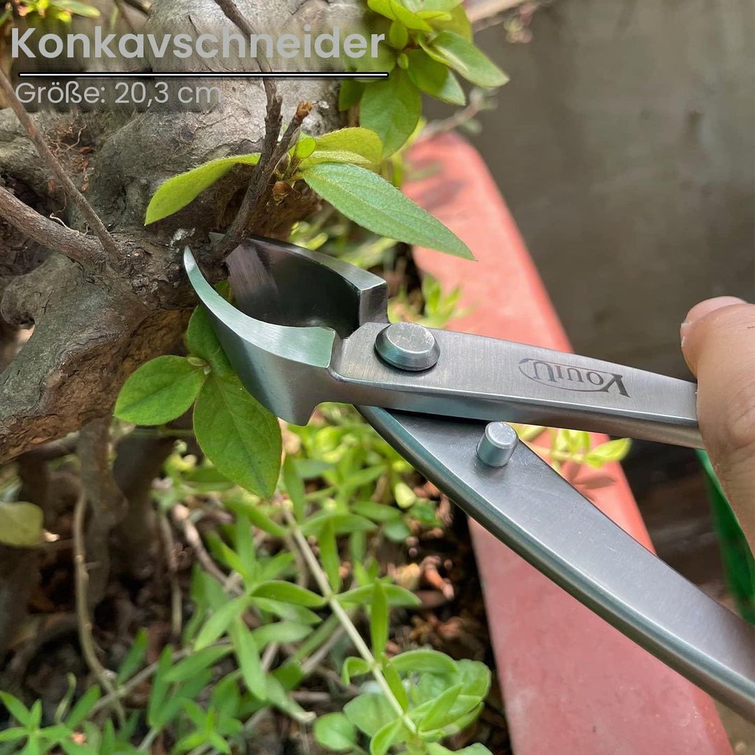 vouiu 20,3 cm konkaver Schneider, Bonsai-Werkzeuge