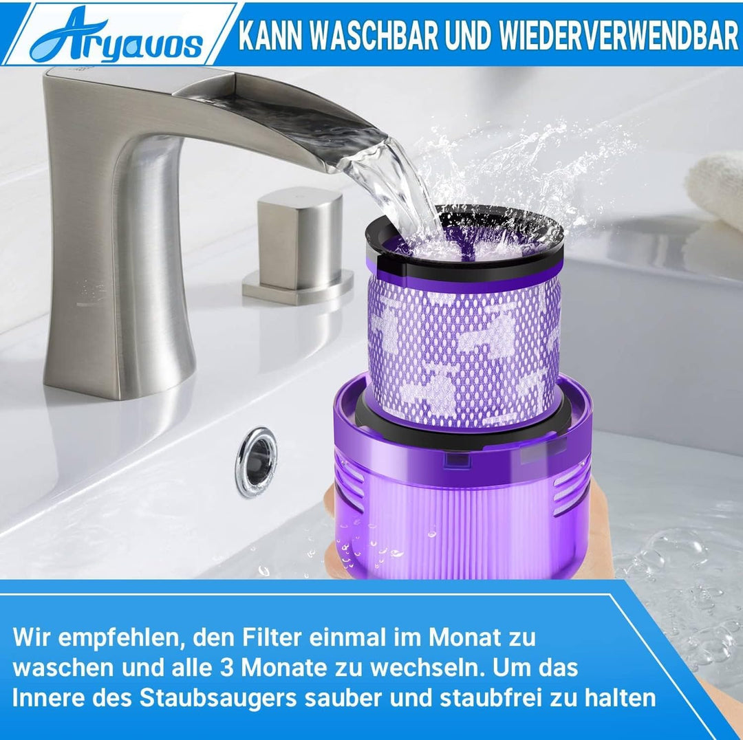 Filter für Dyson V15 V11 SV17 SV14 SV22 Staubsauger, 2 Stück Ersatzfilter Ersatzteile V11 Absolute E