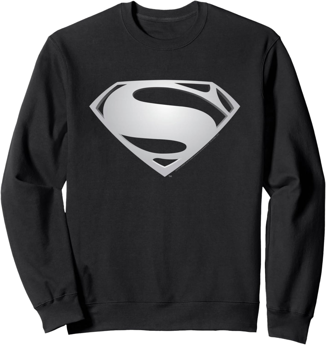 Zack Snyder's Justice League Superman Black Suit Symbol Sweatshirt