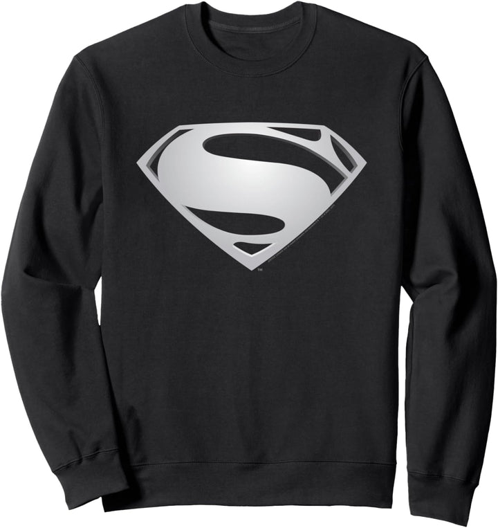 Zack Snyder's Justice League Superman Black Suit Symbol Sweatshirt