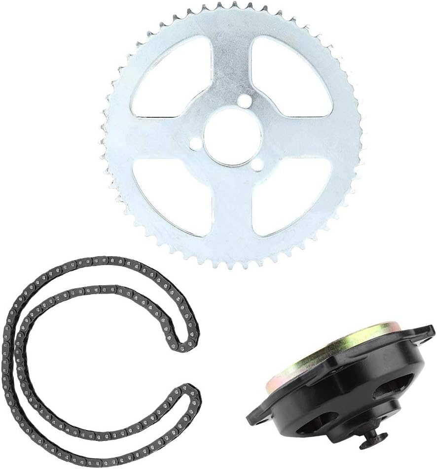 Pocket Bike Kupplungsglocke Mit Kettenrad Und Kette - Motorrad Kettenrad Kit Antriebssystem T8F Kett