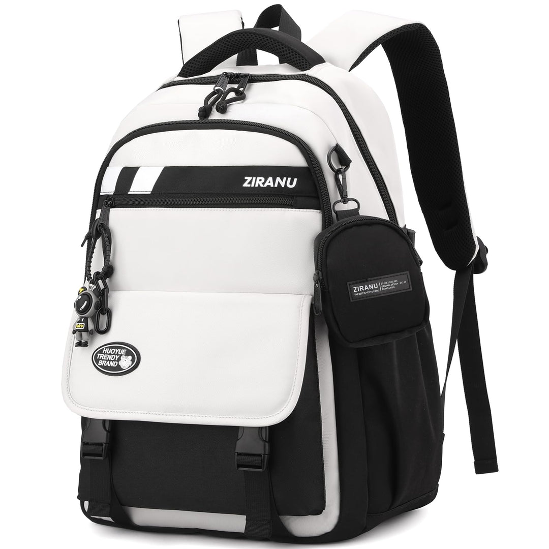 Amythe 2025 Schulrucksack Jungen Teenager, Gross Rucksack Schule Lässiger Oberstufe Schulranzen Wass
