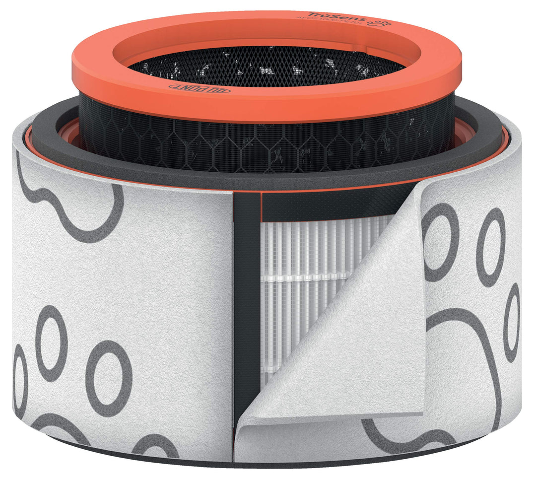 Leitz TruSens Tier 3-in-1 HEPA Filtertrommel für Leitz TruSens Z-1000 Luftreiniger, Waschbarer Vorfi