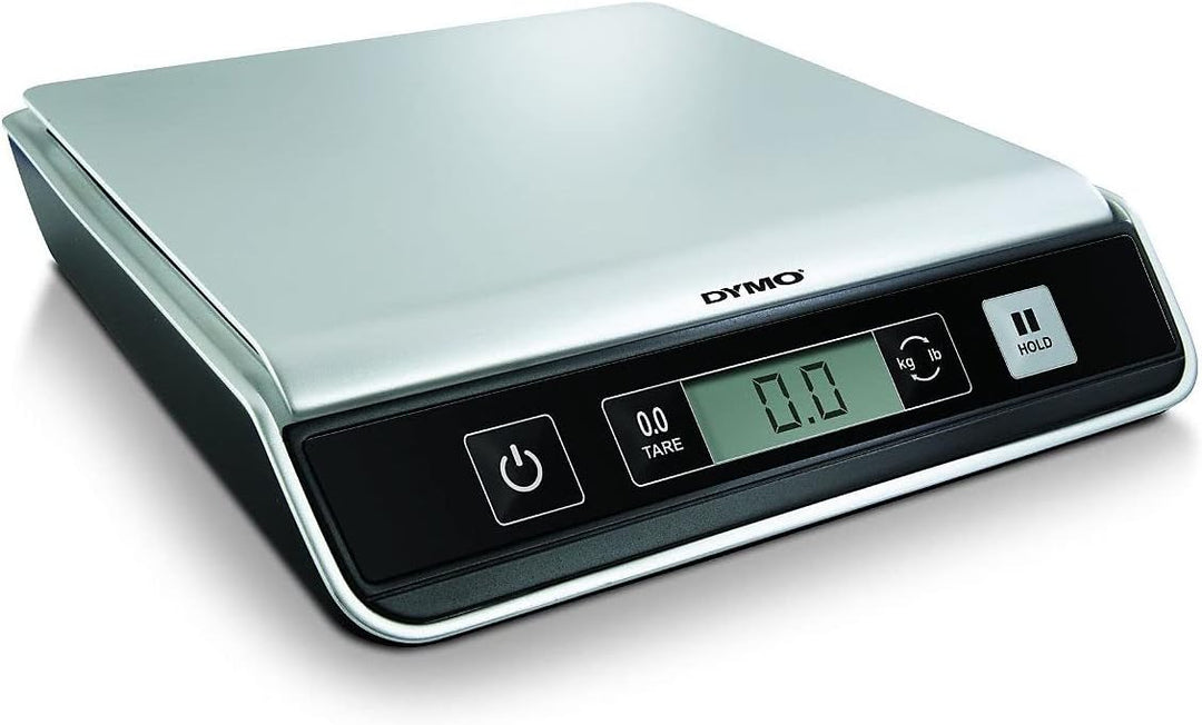 DYMO M10 Paketwaage | bis zu 10 kg | USB Briefwaage mit LCD-Bildschirm | 20 cm x 20 cm bis 10 kg, bi