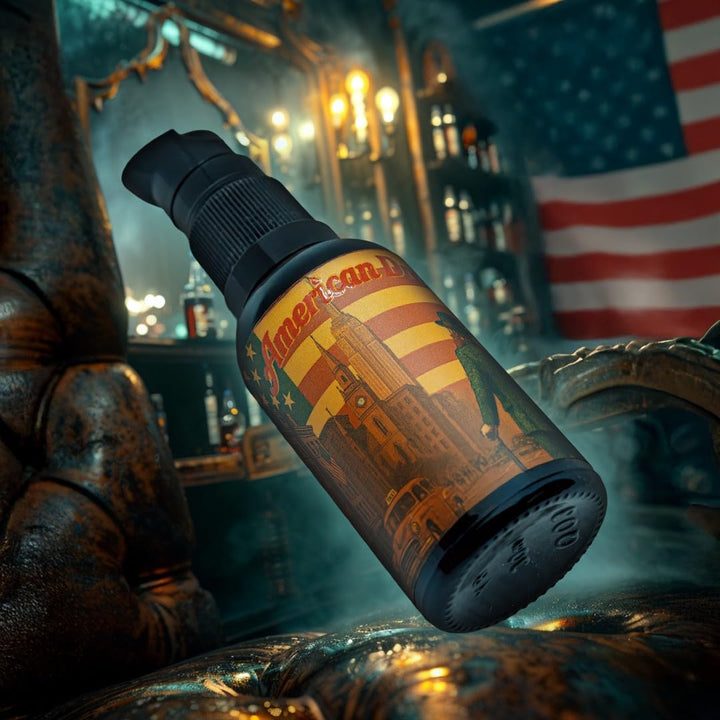 American Dream Bartöl 30ml Nährendes Öl für Bart & Gesicht Leichte Formel mit Jojoba, Hanf & Avocado