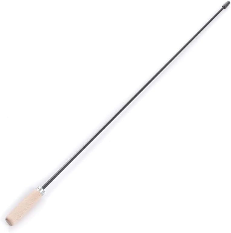 rg-vertrieb Schubstange Set (77cm + 107cm) für Kaminbesen – Putzstab Starr M12 Gewinde, Kesselstab S