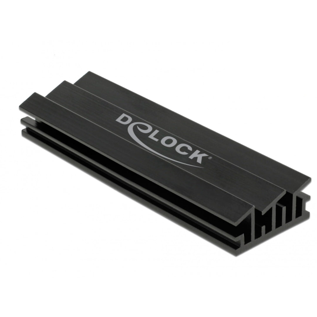 Delock Kühlkörper 70 mm für M.2 Modul schwarz 70 x 22 x 5,2 mm, 70 x 22 x 5,2 mm