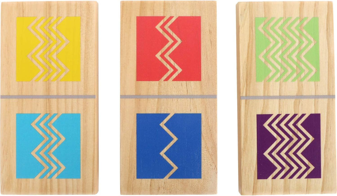 small foot Domino XXL Active aus FSC 100%-zertifiziertem Holz, Outdoor-Spiel für Erwachsene und Kind