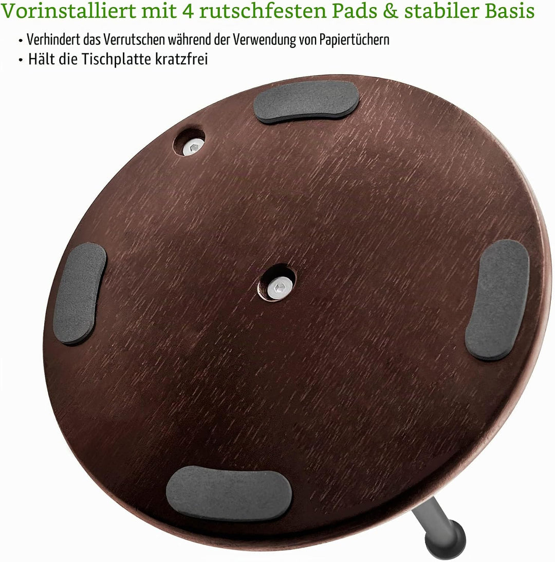 Holz-Papierhandtuchhalter für Arbeitsplatte, Oboding, Bauernhaus-Küchen-Papierhandtuchhalter, Stände