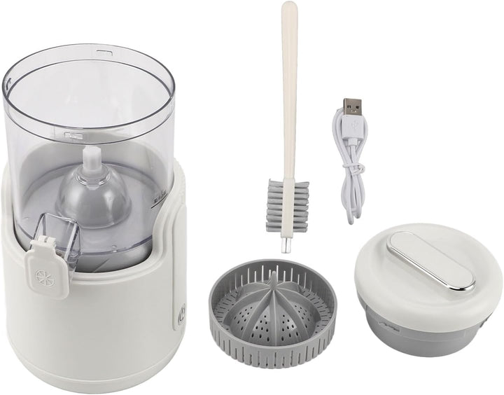 Elektrische Zitruspresse, Tragbare Orangenpresse und -presse, Wiederaufladbare Entsaftermaschine für