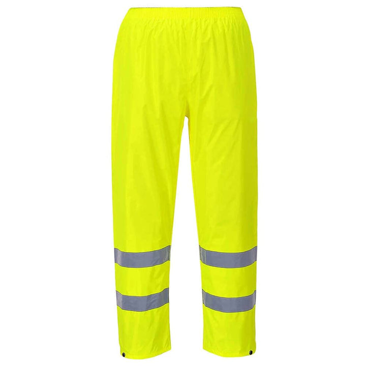 Portwest H441 Herren Regen WarnschutzHose Leicht Wasserdicht Reflektierend