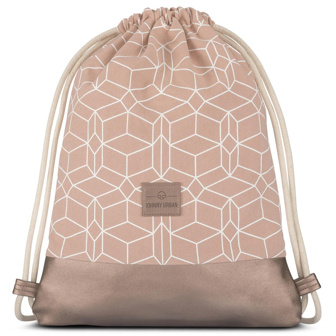 Johnny Urban Turnbeutel Hipster Noah Baumwoll Gymsack Gym Bag Beutel Sportbeutel Rucksack für Damen
