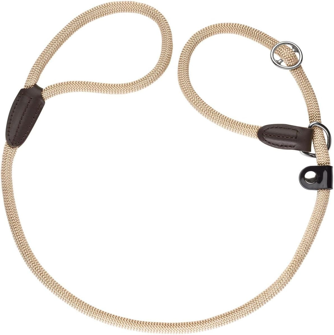 HUNTER Retriever-Hundeleine FREESTYLE, Farbe: beige, integrierte Halsung, stufenlos verstellbar, wit