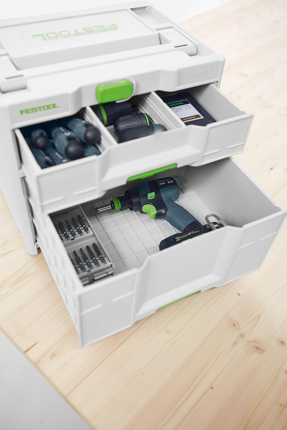 Festool Sortainer³ SYS3-SORT/2 M 337 (mit Trennstegen), Sys3-sort/2 M 337
