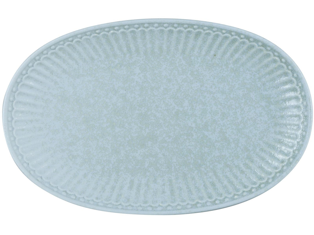 GreenGate Biscuit Plate Alice Ice Blue