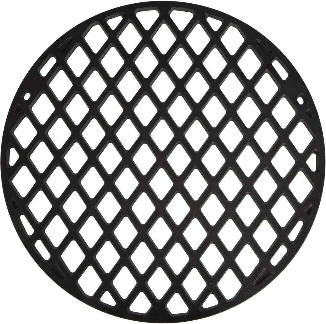 BBQ-Toro Gusseisen Grillrost für Ø 47 cm Kugelgrill | Ø 45 cm | bereits eingebrannt - preseasoned |