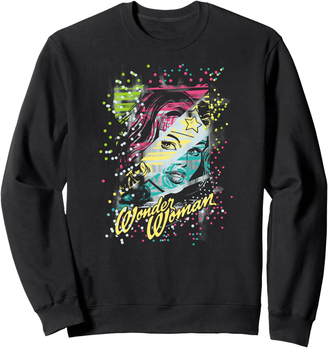 Wonder Woman Color Block Sweatshirt