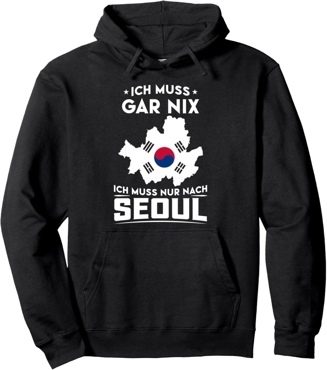 Seoul Südkorea Reise Geschenk Pullover Hoodie