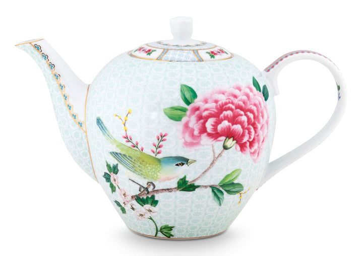Blushing Birds Teekanne gross white 1,6 l