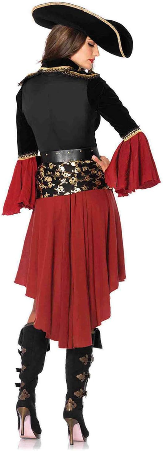 LEG AVENUE 85214 - Cruel Seas Captain Kostüm Set Grösse: S (EUR 36), Grösse: S (EUR 36)
