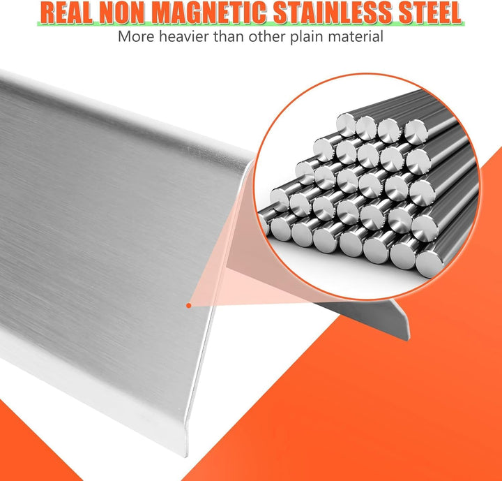 Denmay 7636 38,8cm Flavorizer Bar ersatzteile für Weber Spirit I & II E/S-310 320 330 (mit vorderen