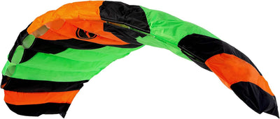 Wolkenstürmer® Paraflex Trainer 3-Leiner Lenkmatte 3.1 grün/orange - „Ready to Fly“ Kite Drachen ink