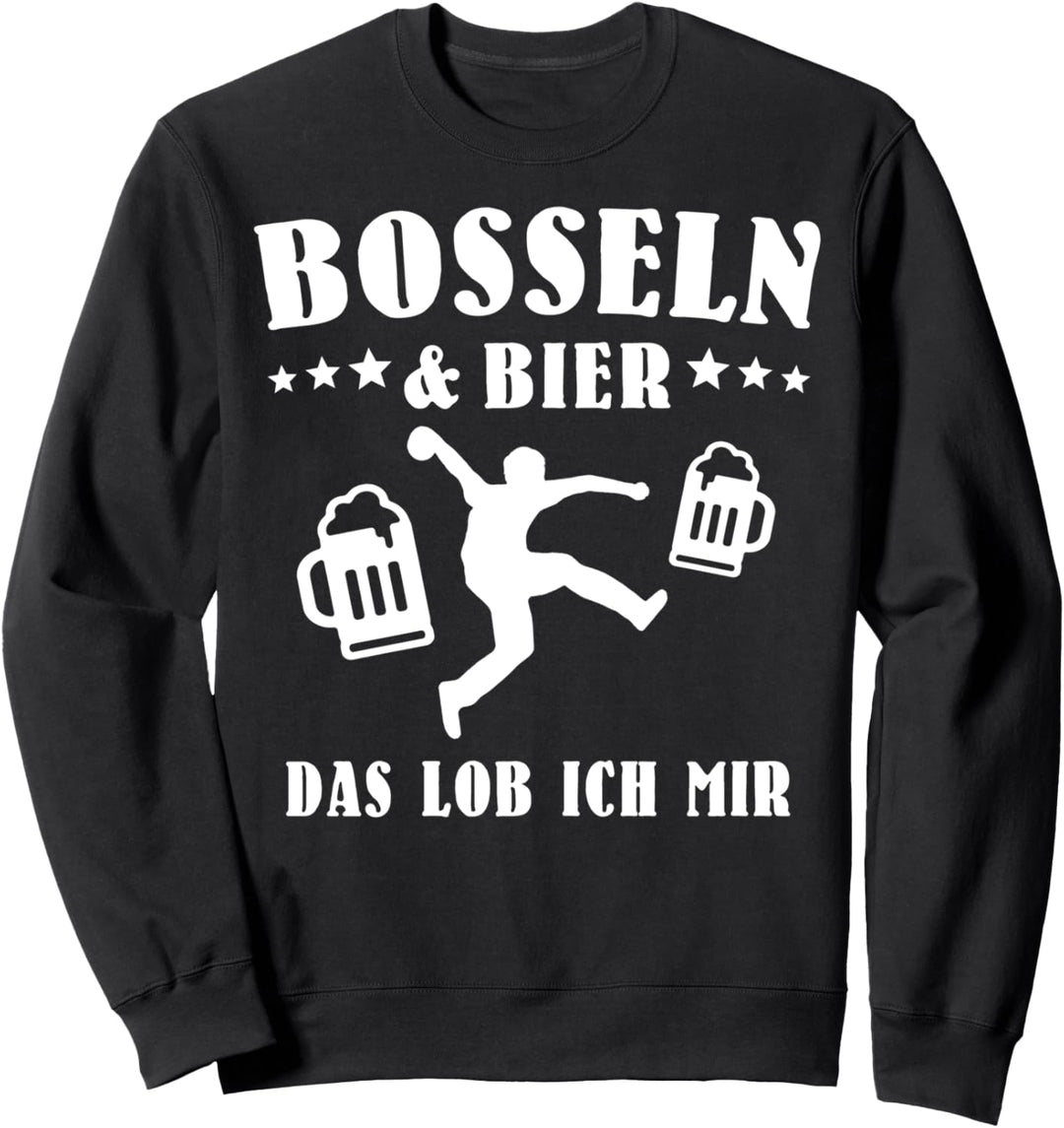Bosseln Bosselkugel Gummibossel Bossel Klootschiessen Bosseln Sweatshirt