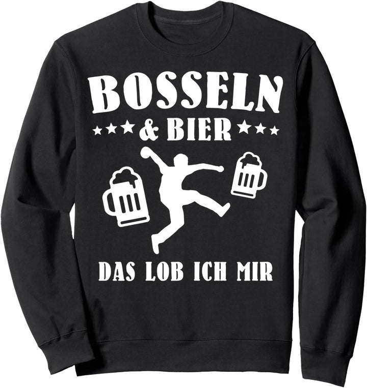 Bosseln Bosselkugel Gummibossel Bossel Klootschiessen Bosseln Sweatshirt