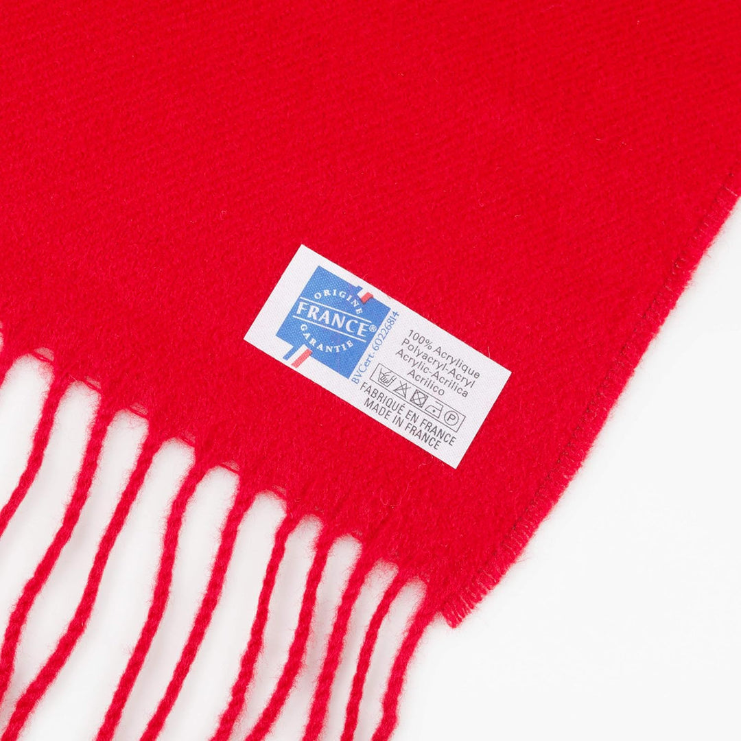 Toutacoo, Grosser Poncho mit Fransen - Damen - 05-rot, 05-rot