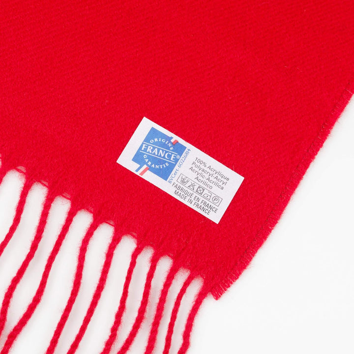 Toutacoo, Grosser Poncho mit Fransen - Damen - 05-rot, 05-rot