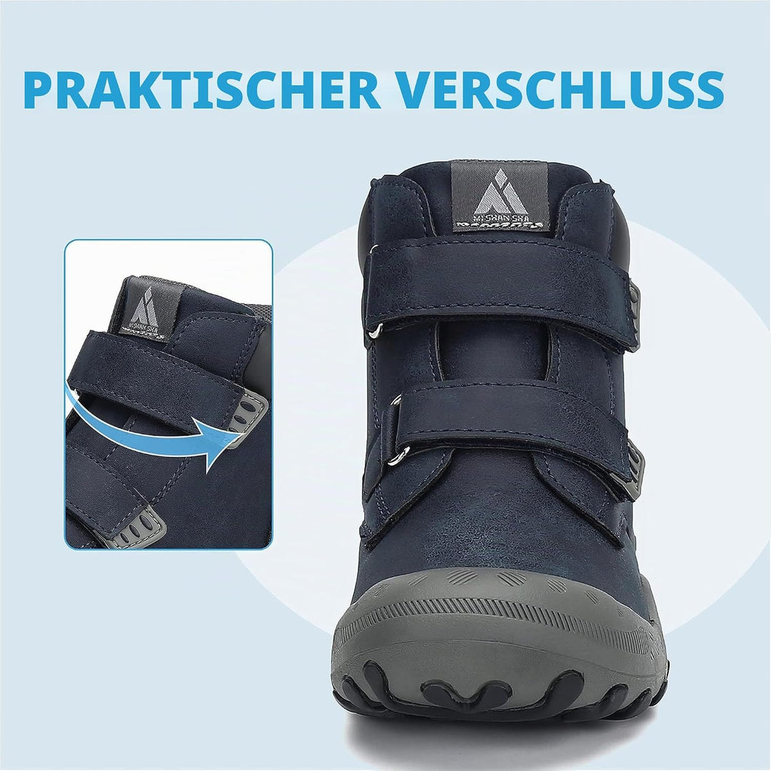 Mishansha Kinder Wanderschuhe rutschfest Leicht Trekking Wanderstiefel für Jungen Mädchen Gr.24-38 2