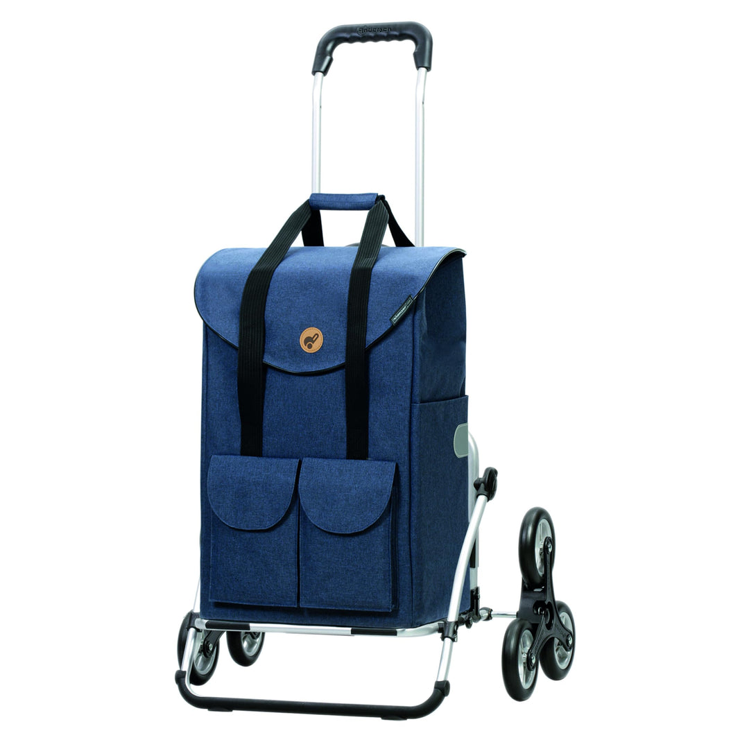 Andersen Shopper Royal XXL Sondermodell Treppensteiger Alu klappbar mit Rad Ø 3 x 13 cm und 54 Liter