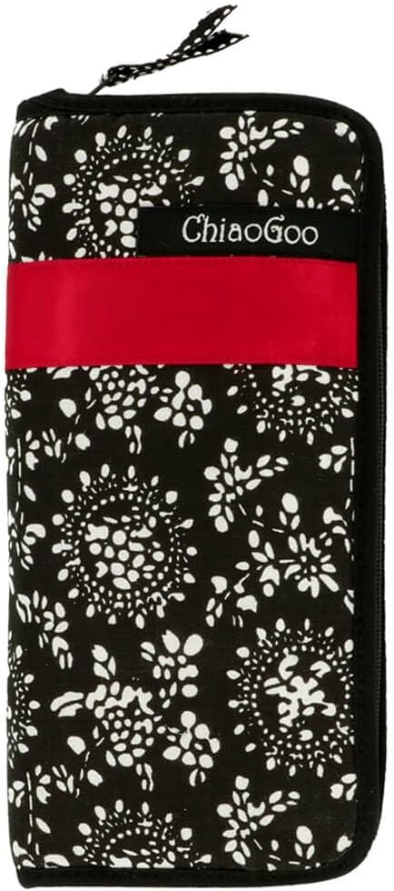 CHIAOGOO Stricknadel-Set Nadelspiele, Edelstahl, Rot/Ausflug, einfarbig (Getaway Solids), 6-Inch, 6-