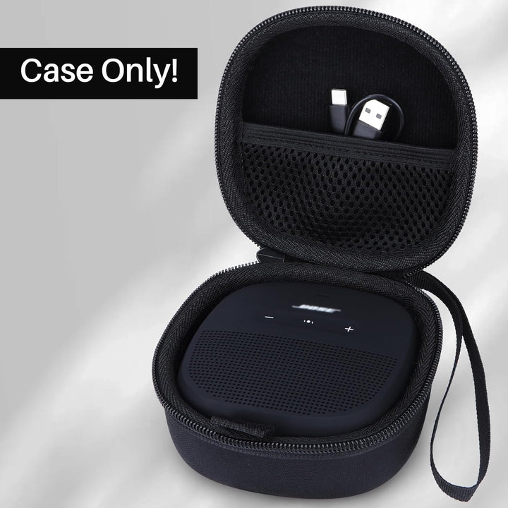 Hart Schutz Hülle Etui Tasche für Bose SoundLink Micro Kleiner Tragbarer Lautsprecher (Schwarz), Sch