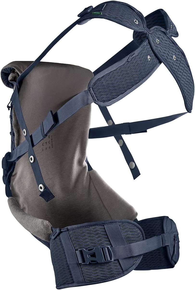 VAUDE Amare Baby Carrier Babytrage Neugeborene ab Geburt bis 3 Jahre, Kraxe Kindertrage, Rücken- und