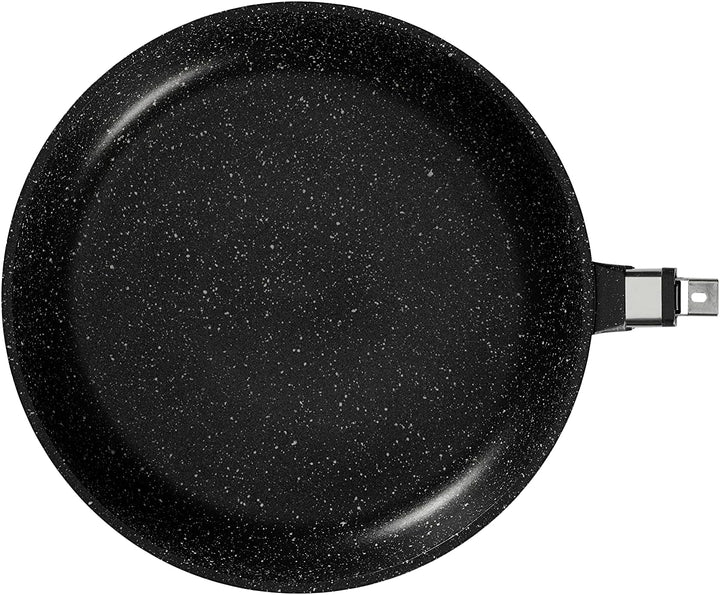 Pradel Excellence 52409M Pfanne in Stein-Optik aus Aluminiumguss