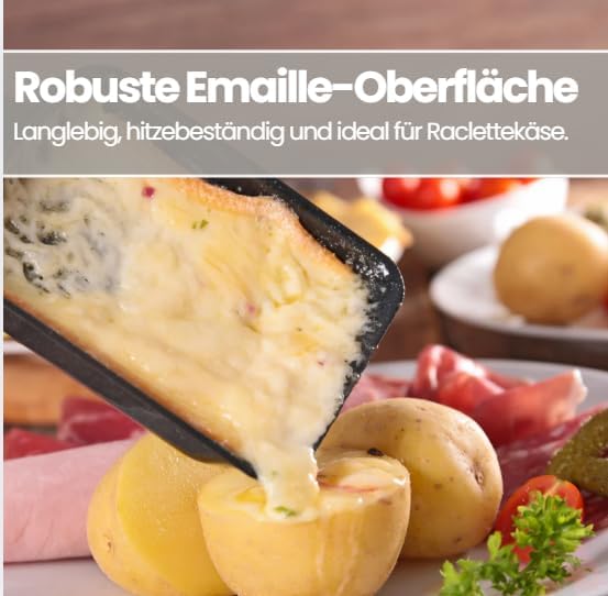 Steba 380005 Universal Raclette-Pfännchen 4er