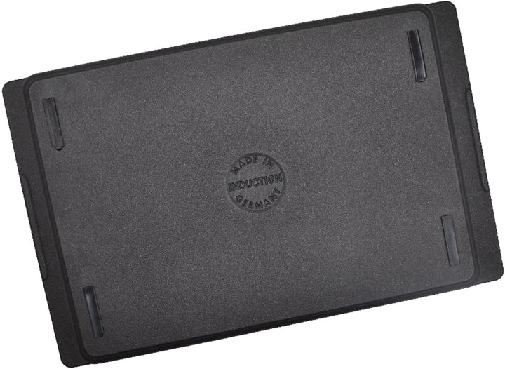 Eurolux Aluguss Bräter 41 x 26 cm Induktion - flacher 8.0 cm Rand - backofengeeignet - induktiver re